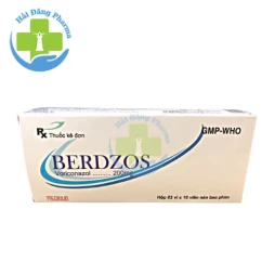 Berdzos 200mg - Hộp 3 vỉ x 10 viên